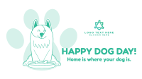 Smiling Dog Facebook event cover Image Preview