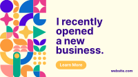 Shapes Open New Business  Facebook event cover Image Preview