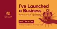 Modern Business Launch Facebook Ad Image Preview