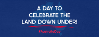 Australian Day Map Facebook Cover Image Preview