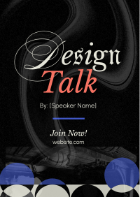 Modern Design Talk Flyer Image Preview