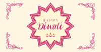 Ornamental Diwali Greeting Facebook ad Image Preview