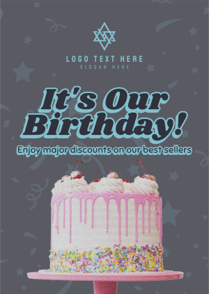 It's Our Birthday Doodles Poster Image Preview