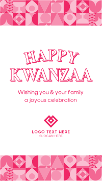 Celebrate Kwanzaa TikTok Video Design