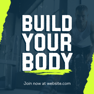 Build Your Body Instagram post Image Preview