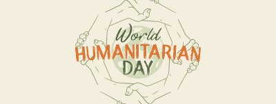 World Humanitarian Day Facebook cover Image Preview
