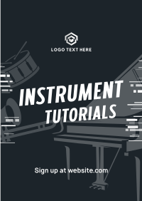 Music Instruments Tutorial Poster Image Preview