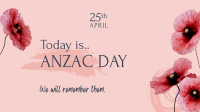 Anzac Day Message Zoom Background Image Preview