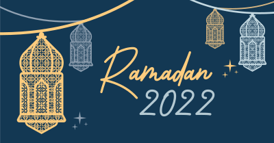 Intricate Ramadan Lamps Facebook ad Image Preview
