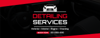 Car Detailing Services Facebook cover Image Preview