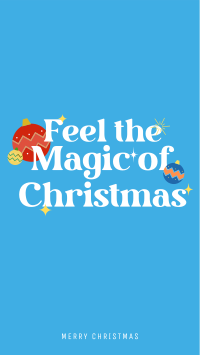 Magical Christmas Instagram Story Design