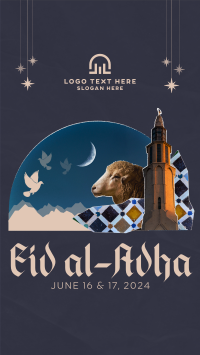 Collage Eid Al Adha YouTube short Image Preview