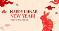 The Oriental Bunny Facebook Ad Design