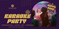 Karaoke Party Hours Twitter post Image Preview