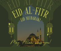 Eid Spirit Facebook Post Design