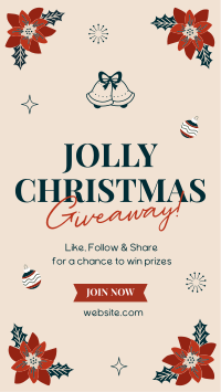 Jolly Christmas Giveaway Instagram Story Design