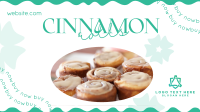 Tasty Cinnamon Rolls Facebook event cover Image Preview