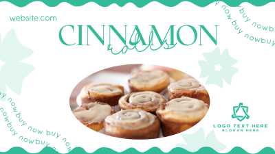Tasty Cinnamon Rolls Facebook event cover Image Preview
