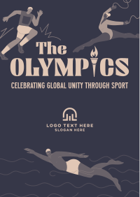 Summer Olympics Flyer Image Preview