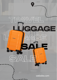 Travel Luggage Sale Poster Image Preview