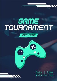 Game Tournament Flyer Design