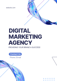 Digital Marketing Agency Poster Design