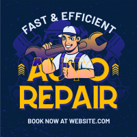 Professional Auto Repair Instagram Post Image Preview