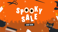 Super Spooky Sale Facebook Event Cover Design