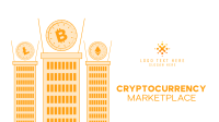Cryptocurrency Market Facebook Event Cover Design