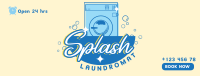 Splash Laundromat Facebook cover Image Preview