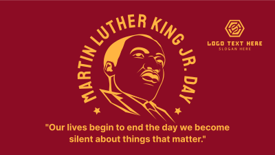 Martin Luther King Jr. Facebook Event Cover Image Preview