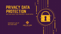 Privacy Data Facebook Event Cover Design