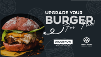 Free Burger Upgrade Facebook Event Cover Image Preview