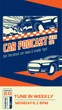 Fast Car Podcast YouTube short Image Preview