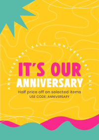 Anniversary Discounts Flyer Image Preview