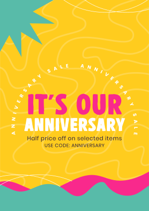 Anniversary Discounts Flyer Image Preview