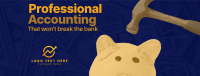 Break Piggy Bank Facebook Cover Preview