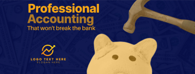 Break Piggy Bank Facebook cover Image Preview