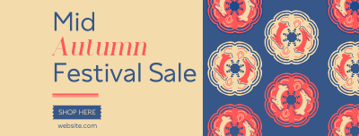 Mooncake Rabbit Fest Sale Facebook cover Image Preview