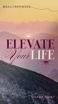Elevating Life Facebook story Image Preview