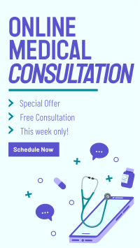 Mobile Online Consultation YouTube short Image Preview