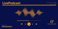 Podcast Waveform Twitter post Image Preview