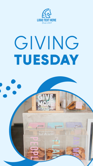 Giving Tuesday Donation Instagram story