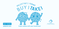 Valentine Cookies Twitter Post Image Preview