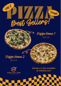 Italian Food Pizza Menu Preview
