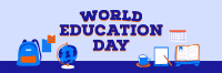 World Education Day Twitter Header Image Preview