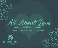 Roses of Love Facebook Post Design