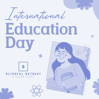 Education Day Student Instagram post Image Preview