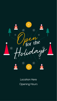 Christmas Opening Facebook Story Design