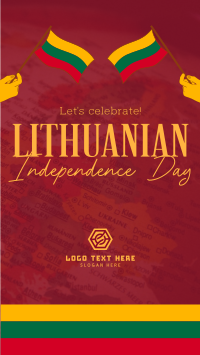 Modern Lithuanian Independence Day YouTube short Image Preview